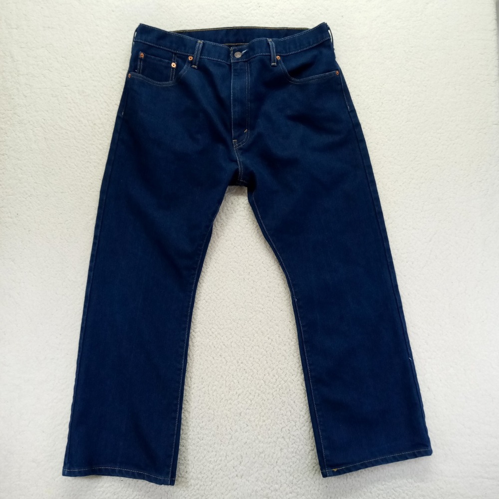 Levi Strauss 517 Bootcut Jeans Dark Wash Mens W38 L29